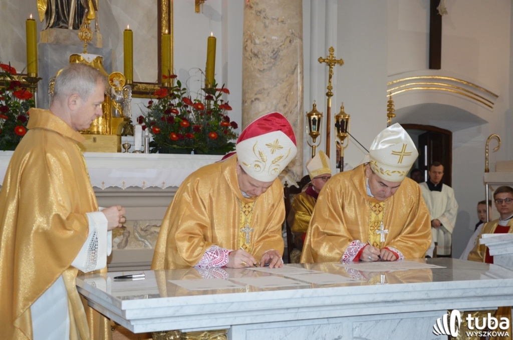 Odnowione i poświęcone wnętrze Sanktuarium św. Idziego w Wyszkowie