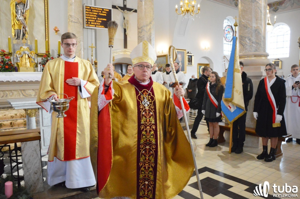 Odnowione i poświęcone wnętrze Sanktuarium św. Idziego w Wyszkowie