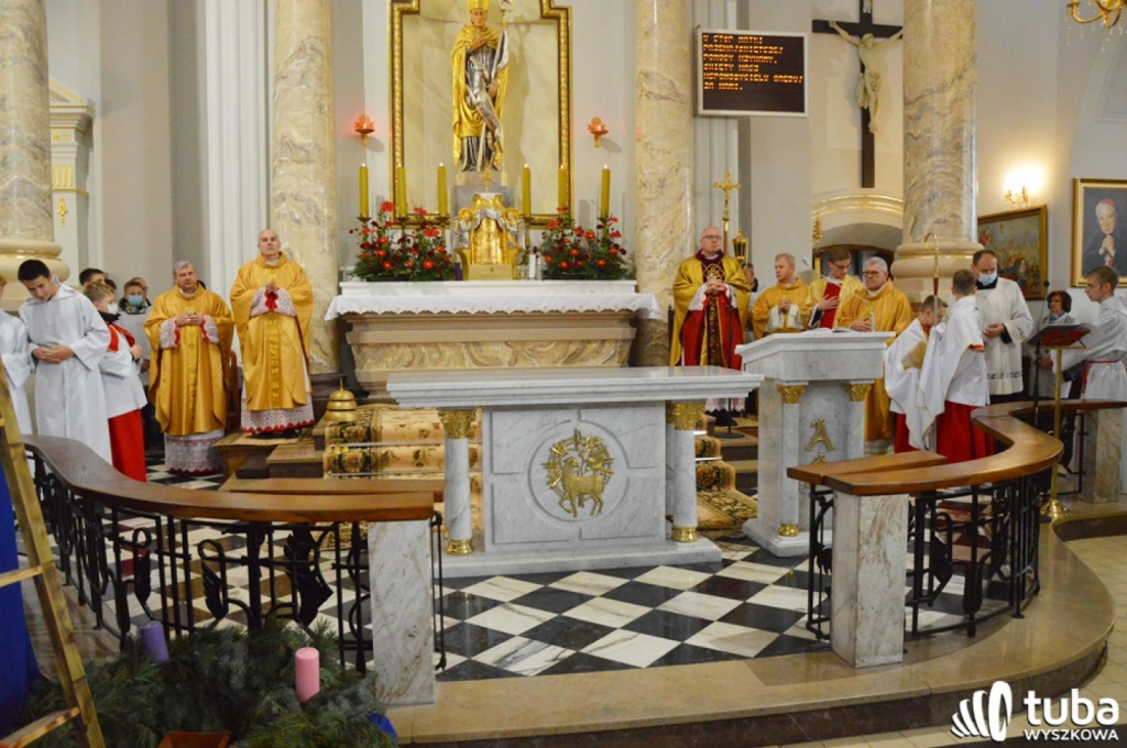 Odnowione i poświęcone wnętrze Sanktuarium św. Idziego w Wyszkowie