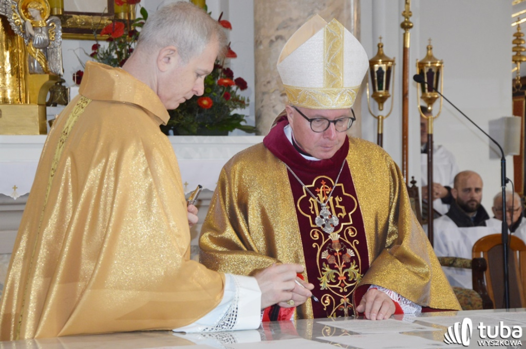 Odnowione i poświęcone wnętrze Sanktuarium św. Idziego w Wyszkowie