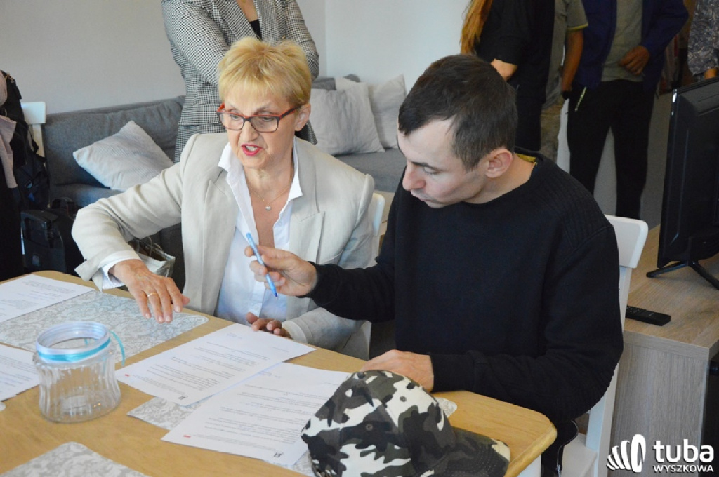 Pierwsze mieszkanie treningowe ma już swoich lokatorów