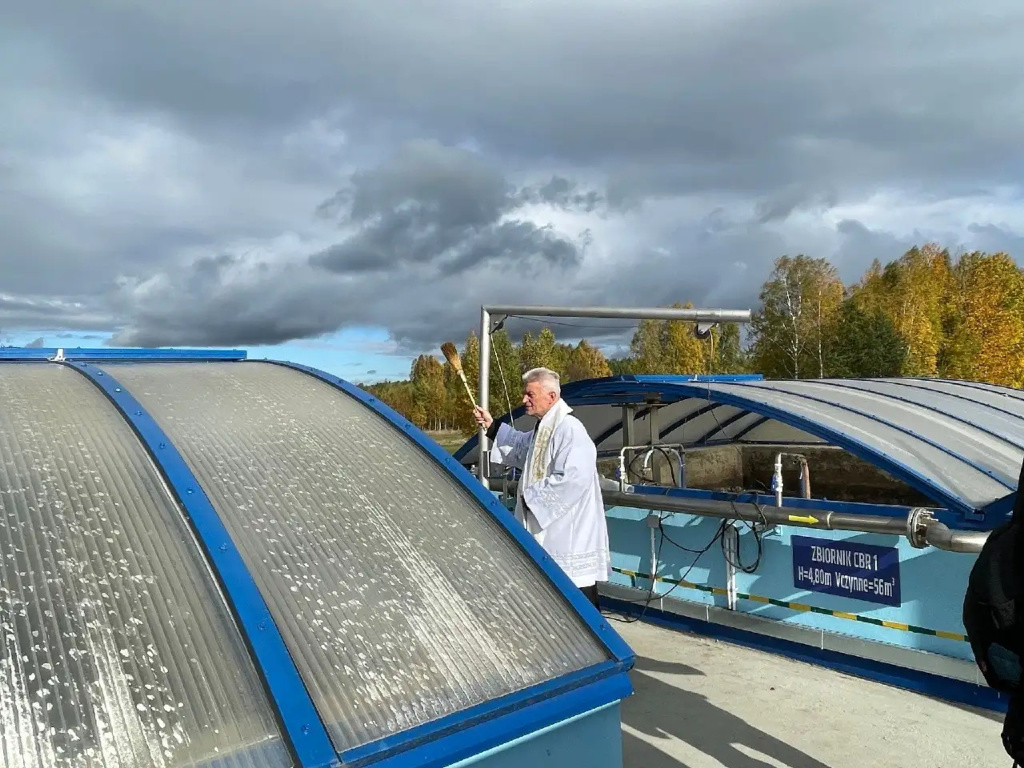 Oczyszczalnia ścieków w Udrzynku otwarta!