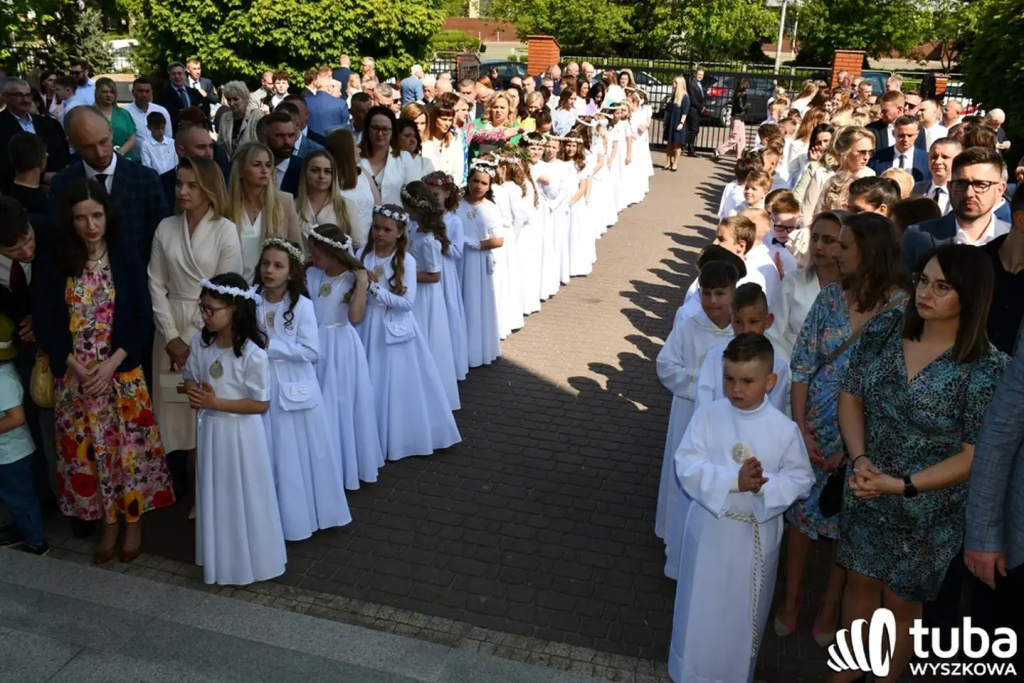 Połączeni z Jezusem. I komunia św. w parafii pw. św. Wojciecha