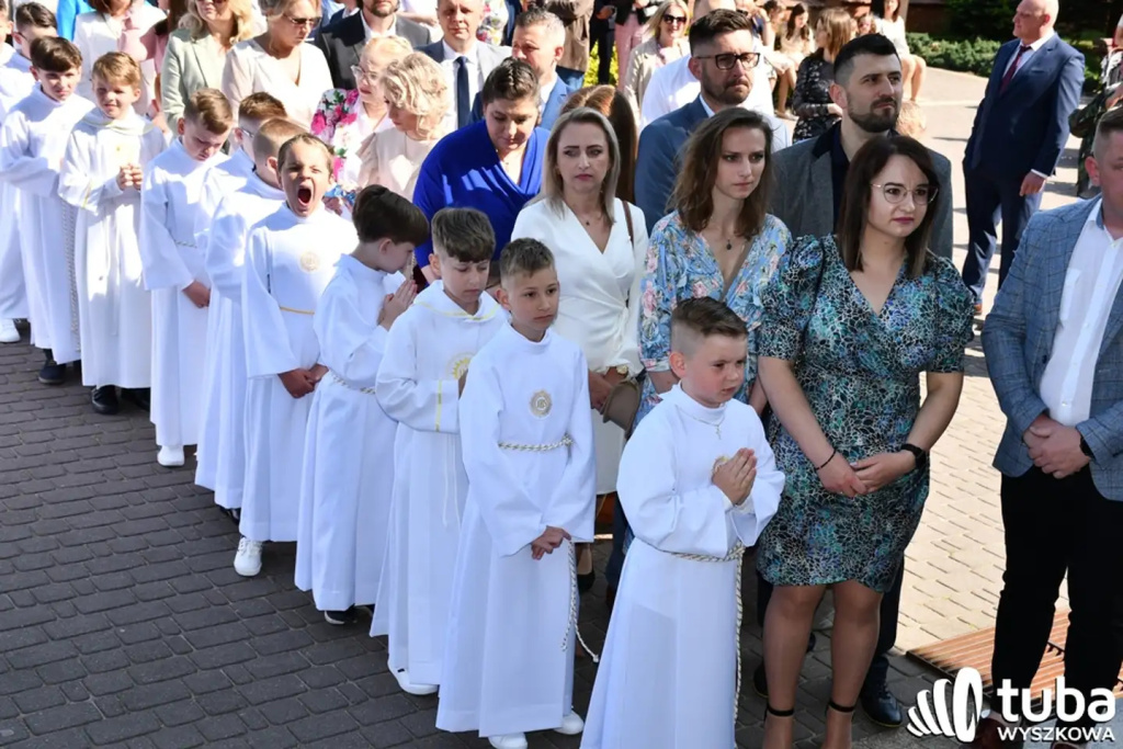 Połączeni z Jezusem. I komunia św. w parafii pw. św. Wojciecha