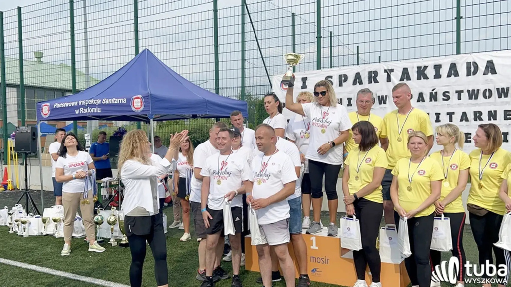 I Spartakiada Pracowników Państwowej Inspekcji Sanitarnej Województwa Mazowieckiego. Nasi na podium