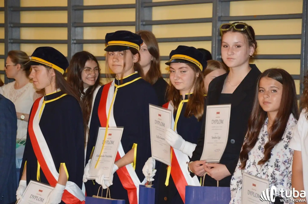 Uczniowie gminy Wyszków uroczyście zakończyli rok szkolny 2022/2023