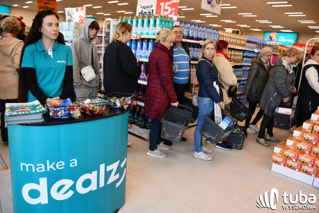 Wielkie otwarcie sklepu Dealz w Łochowie!