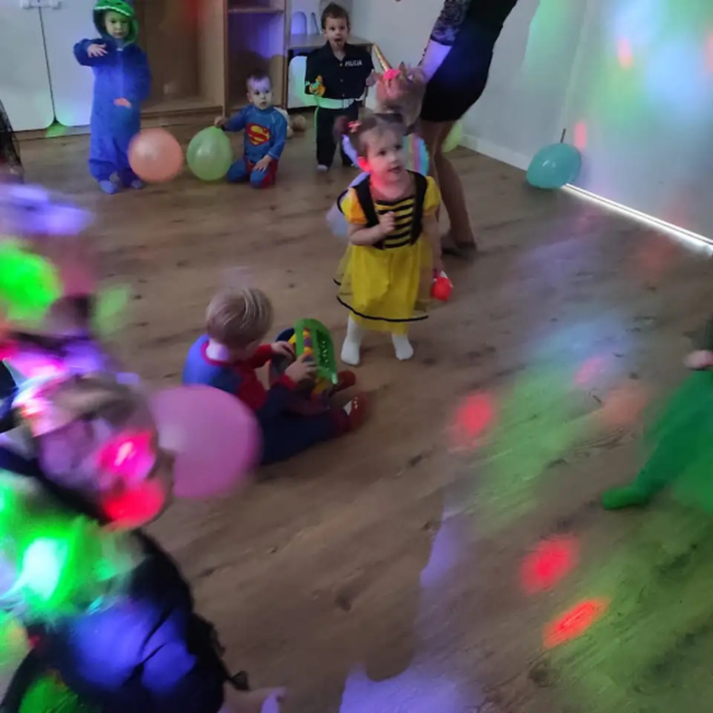 Karnawałowe szaleństwo w żłobku A 