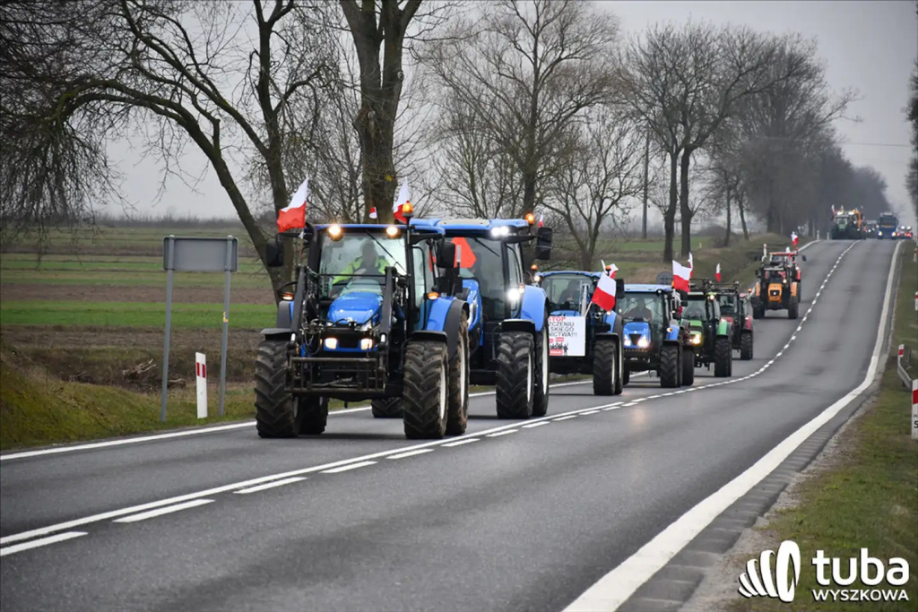 Protest rolników. 