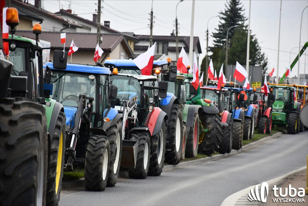 Protest rolników. 