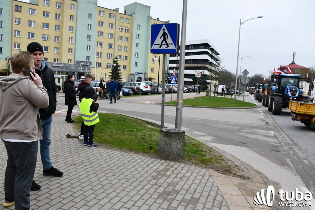 Protest rolników. 