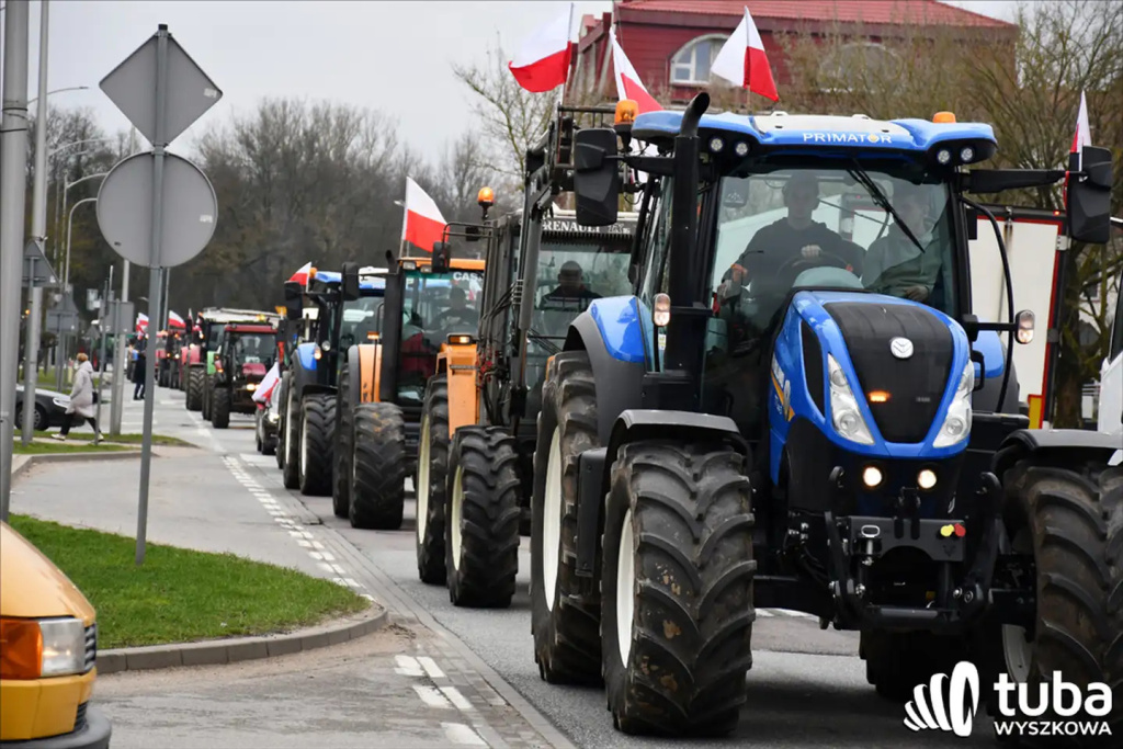 Protest rolników. 