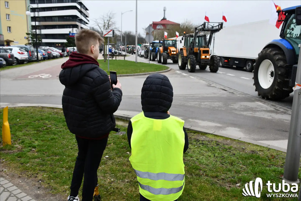 Protest rolników. 