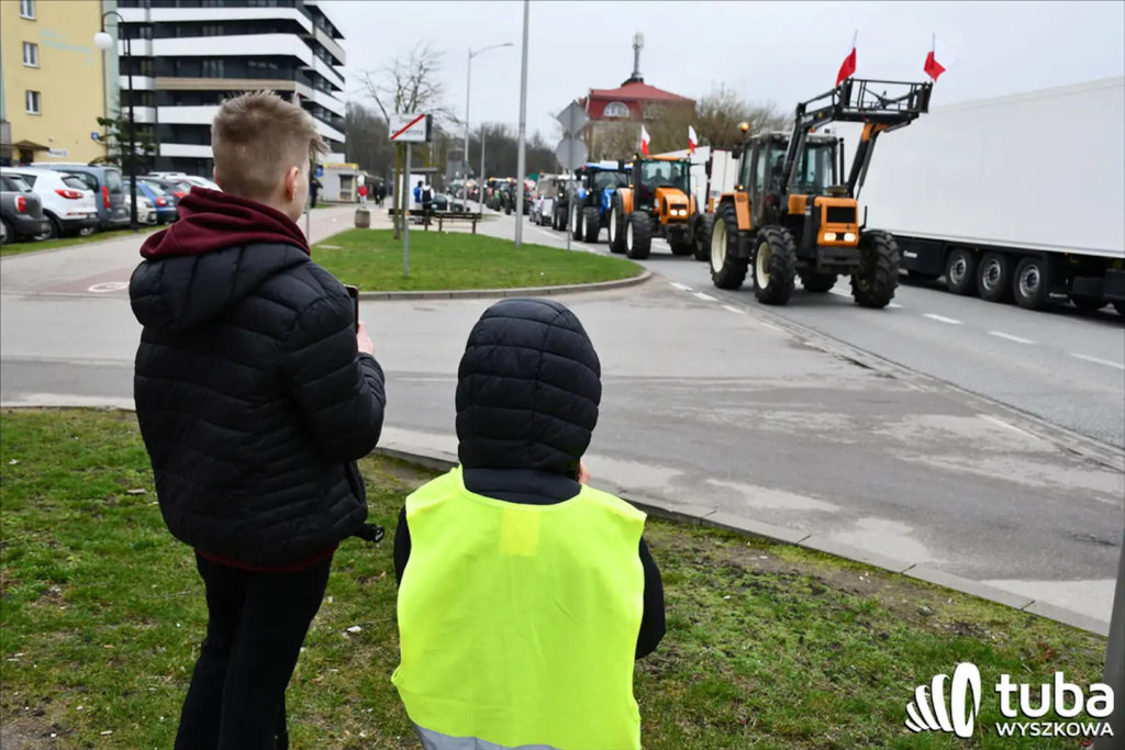Protest rolników. 