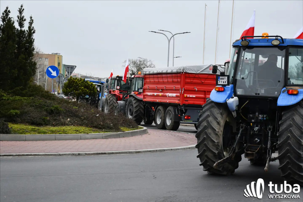 Protest rolników. 