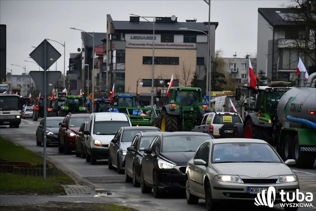 Protest rolników. 