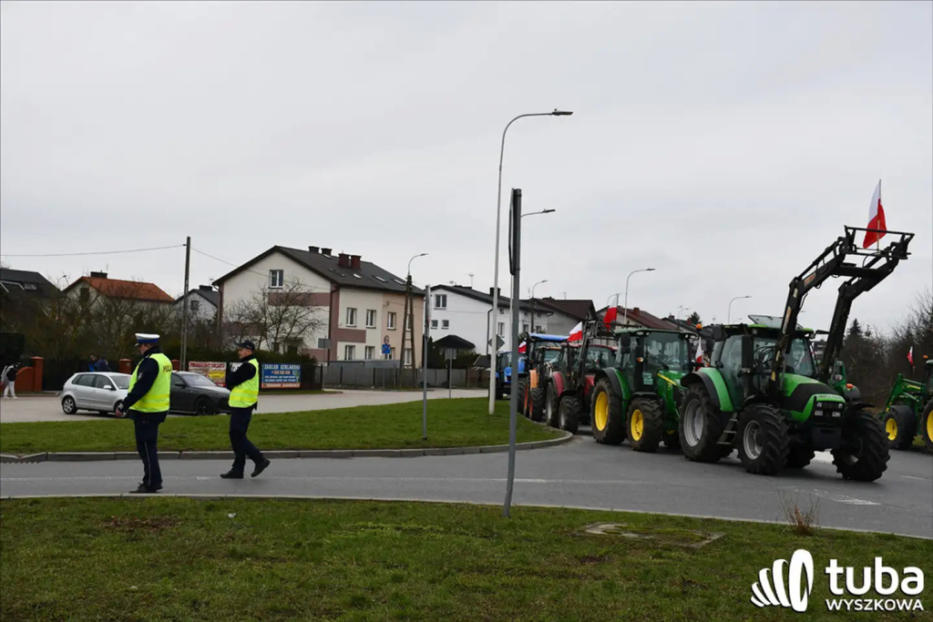 Protest rolników. 