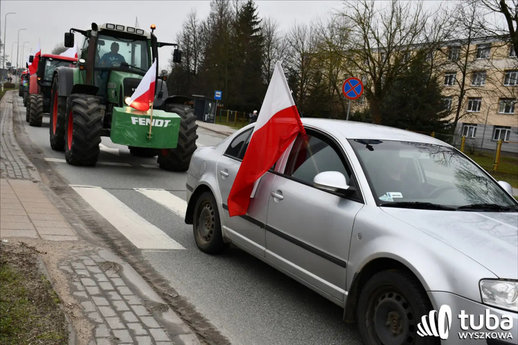 Protest rolników. 