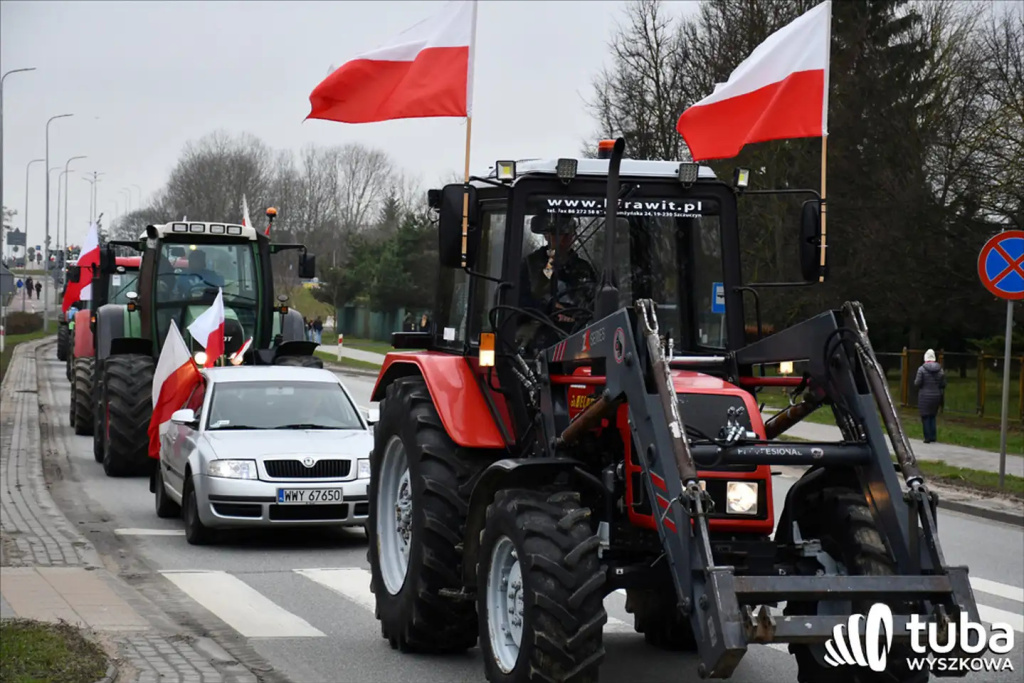 Protest rolników. 