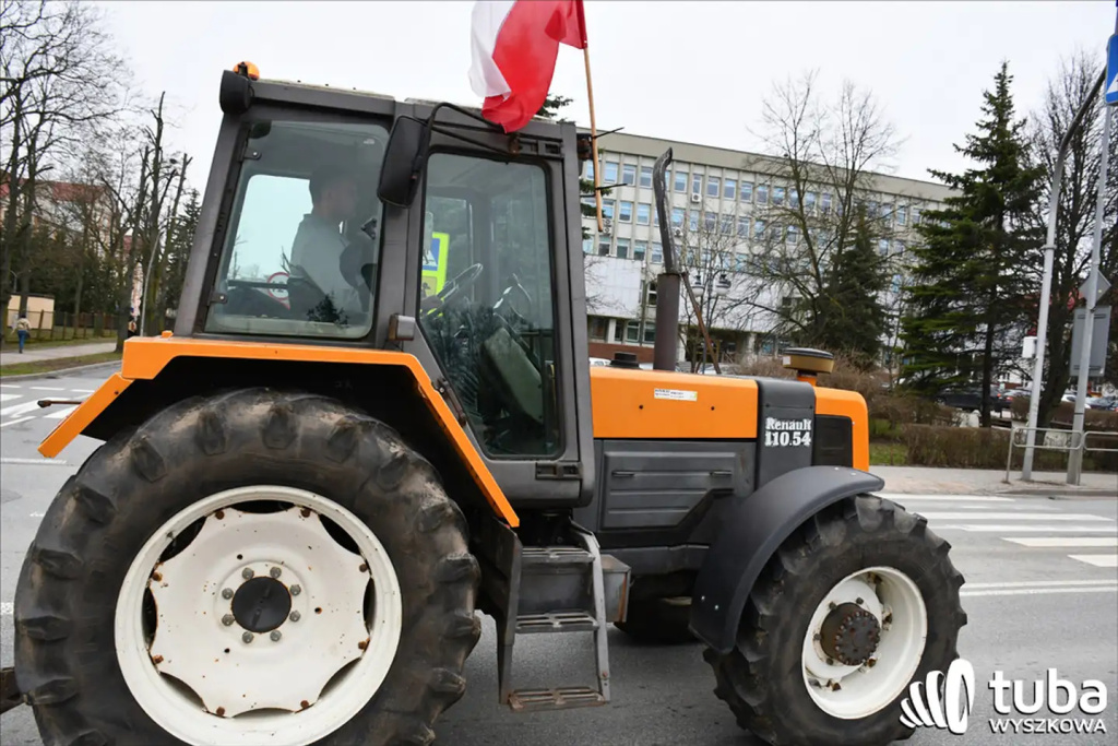Protest rolników. 