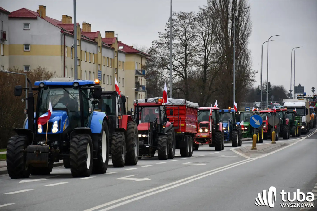 Protest rolników. 