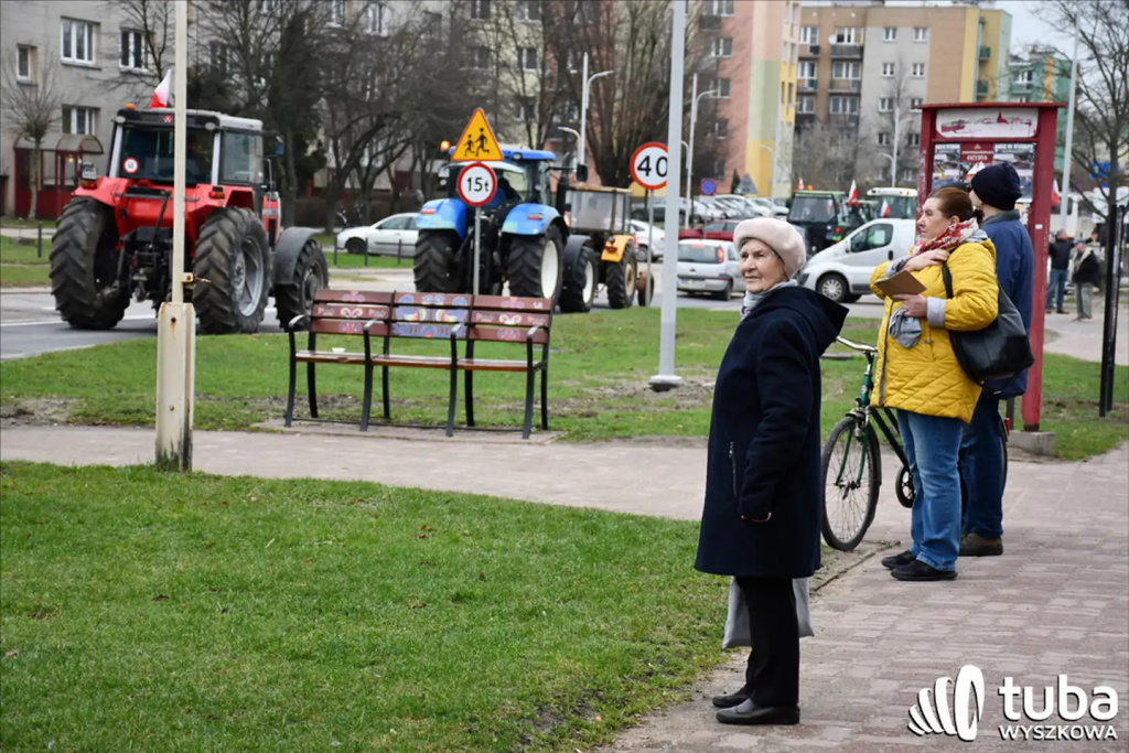 Protest rolników. 
