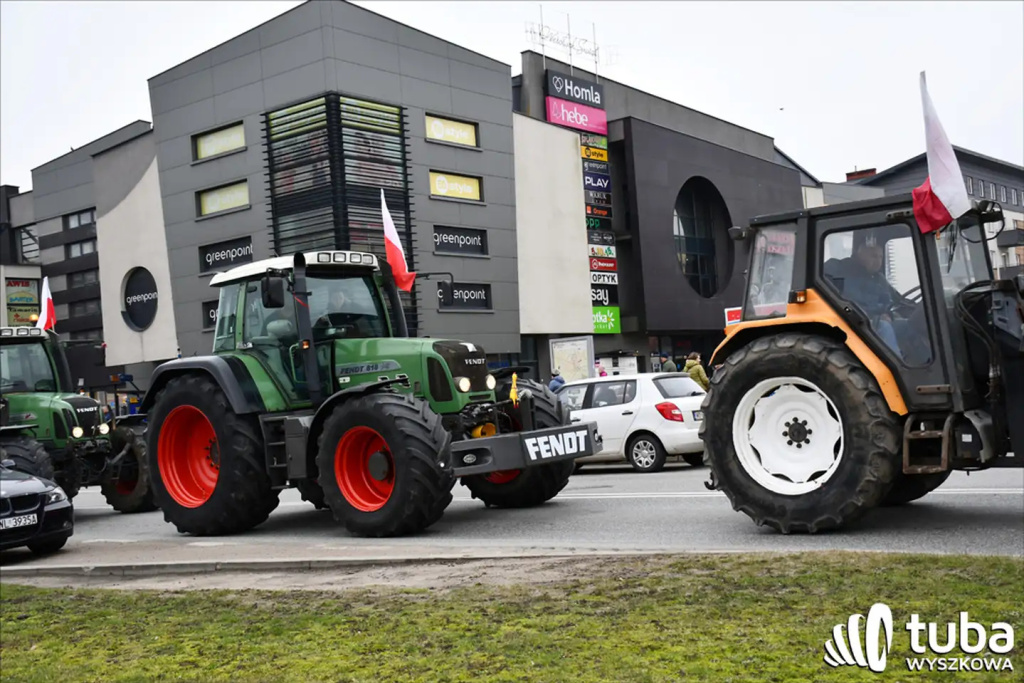 Protest rolników. 