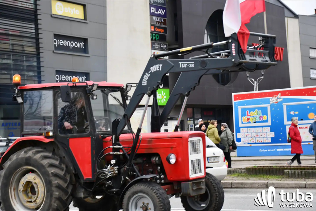 Protest rolników. 
