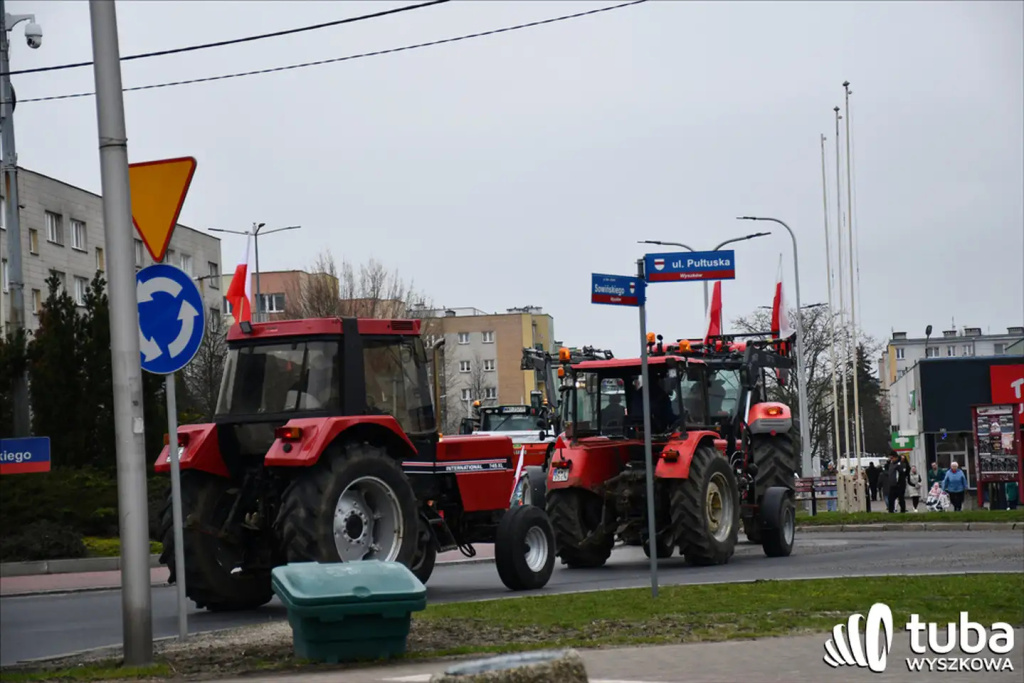 Protest rolników. 