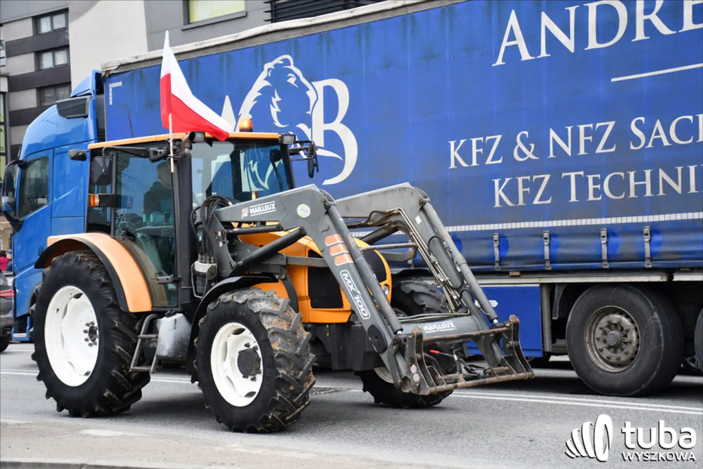 Protest rolników. 