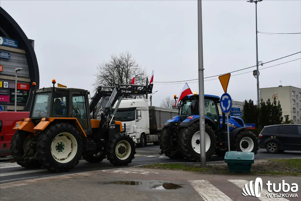 Protest rolników. 