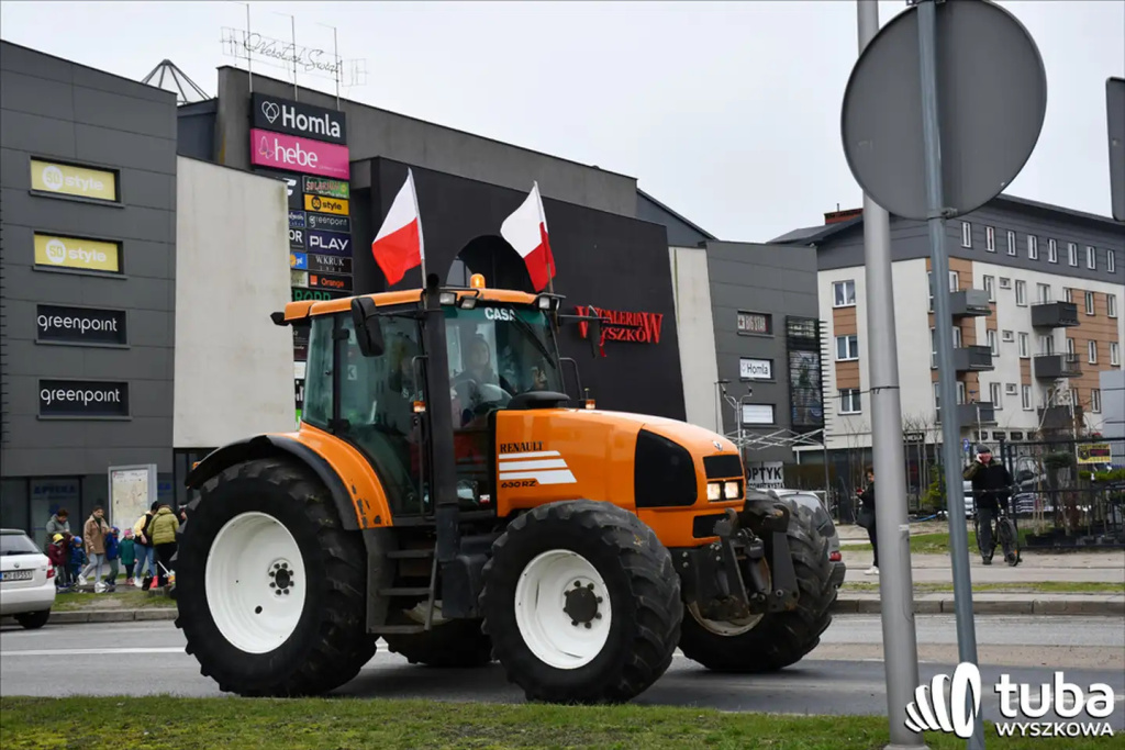 Protest rolników. 
