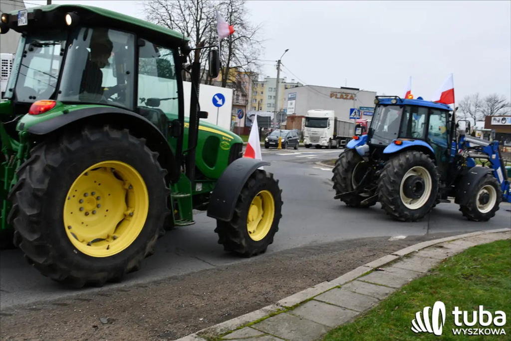Protest rolników. 