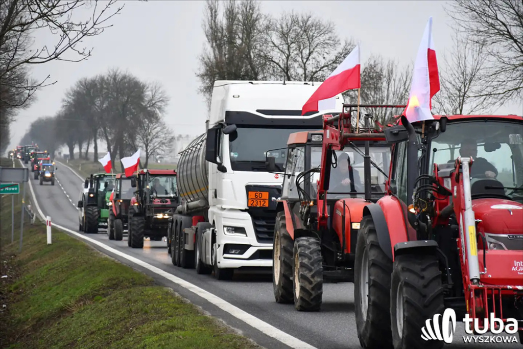 Protest rolników. 