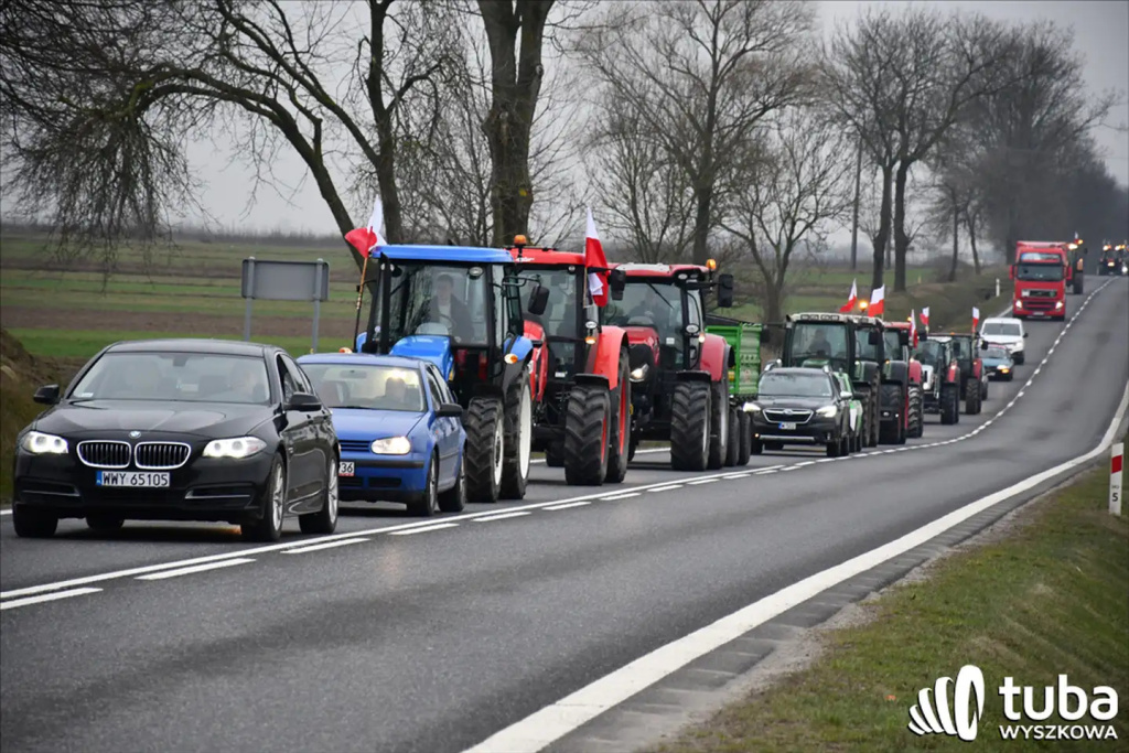 Protest rolników. 