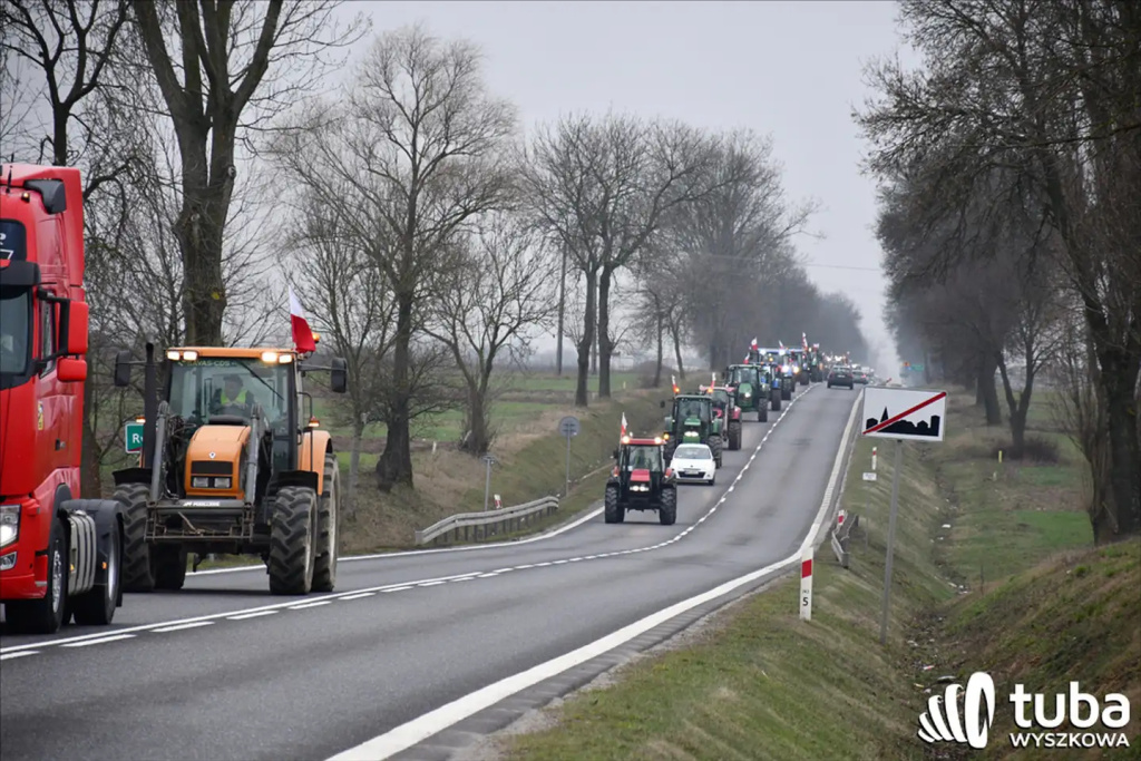 Protest rolników. 