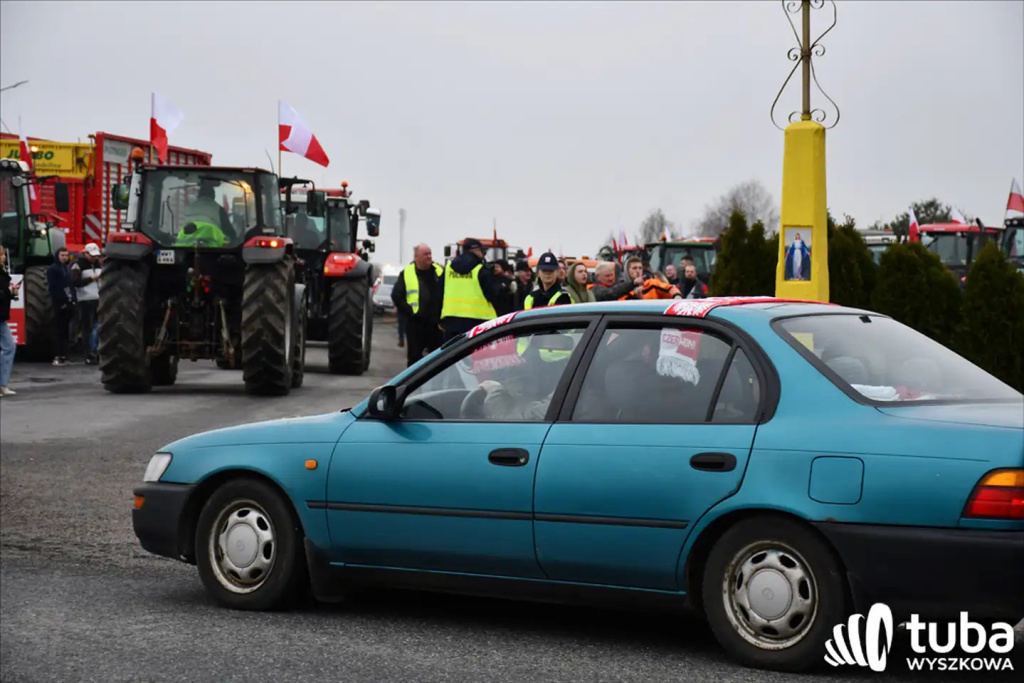 Protest rolników. 