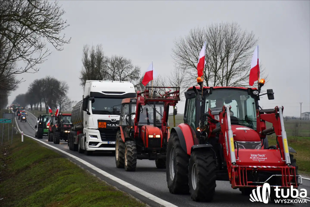 Protest rolników. 