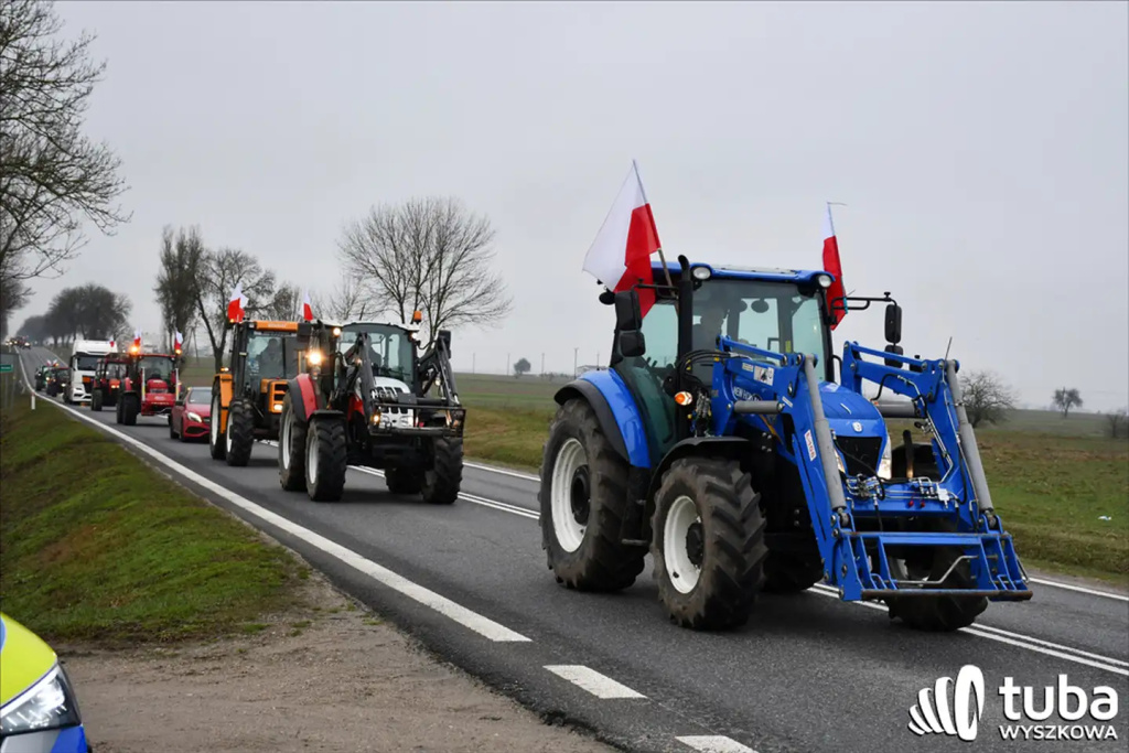 Protest rolników. 