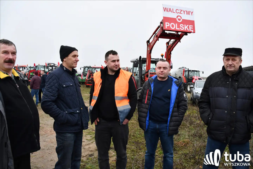Protest rolników. 