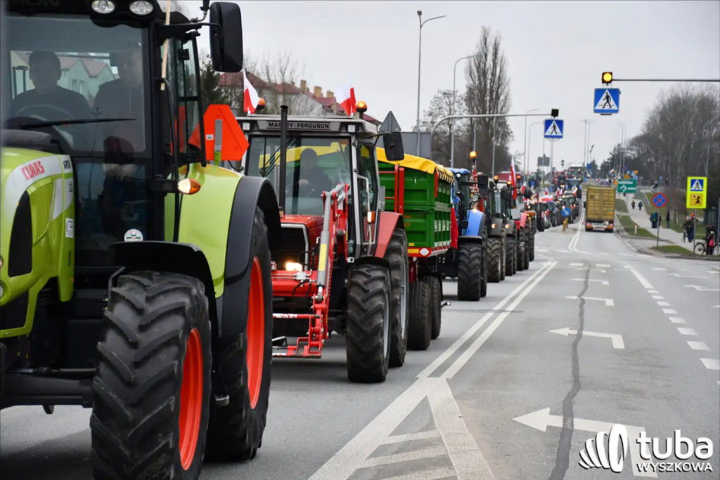Protest rolników. 