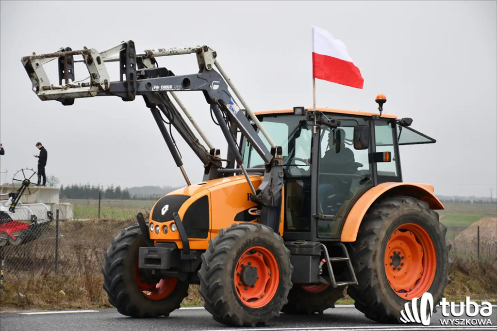 Protest rolników. 