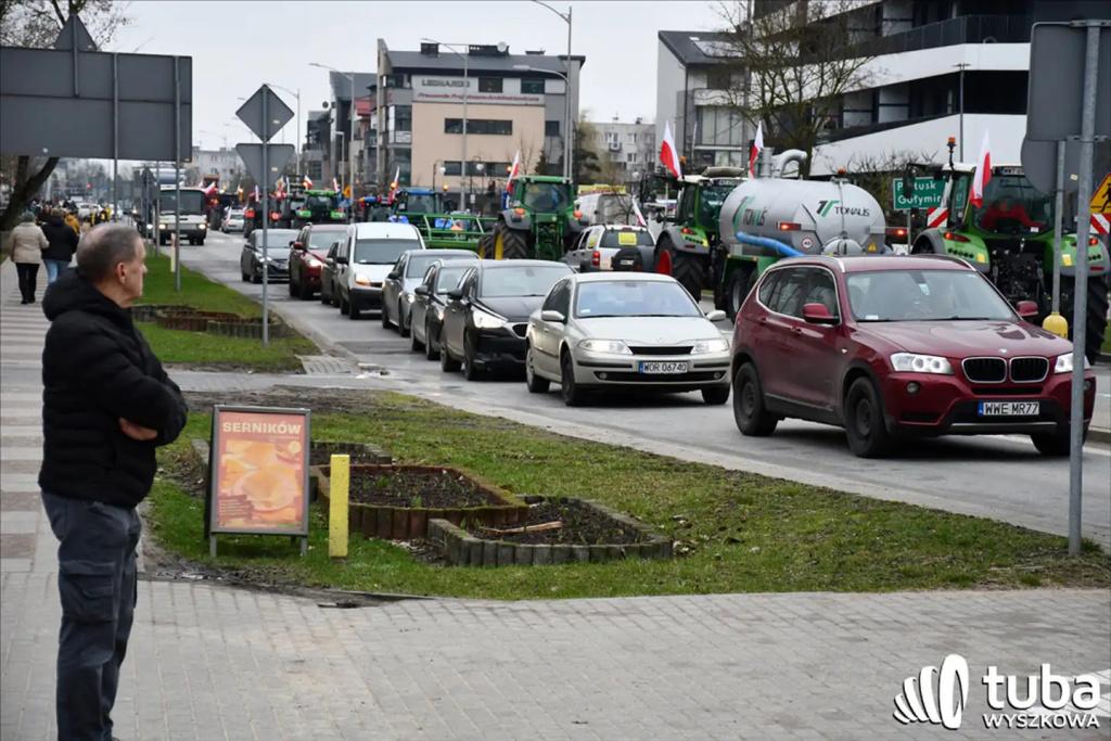 Protest rolników. 