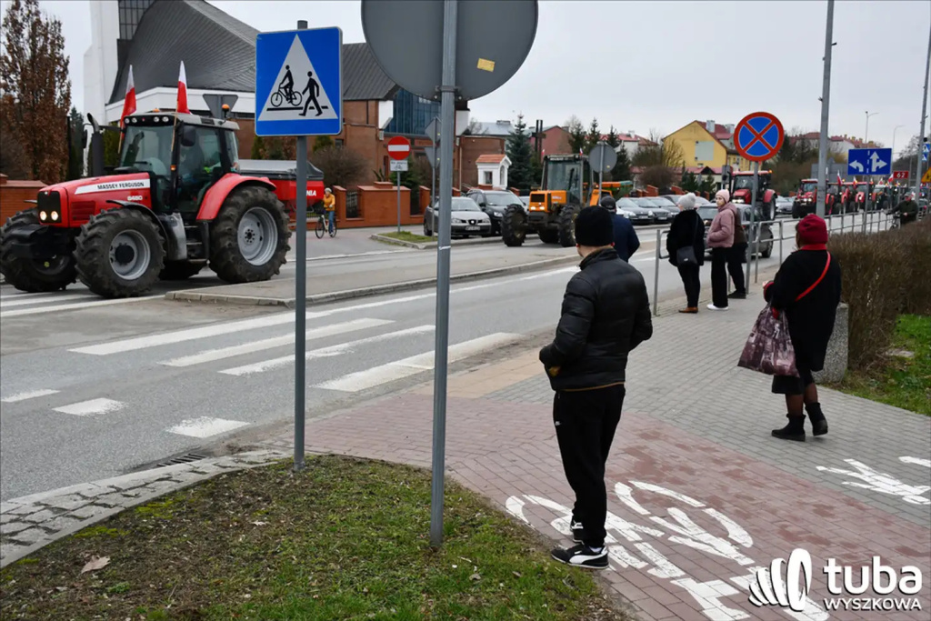 Protest rolników. 