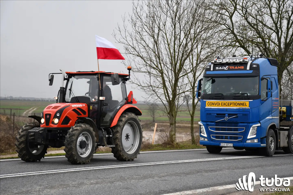 Protest rolników. 