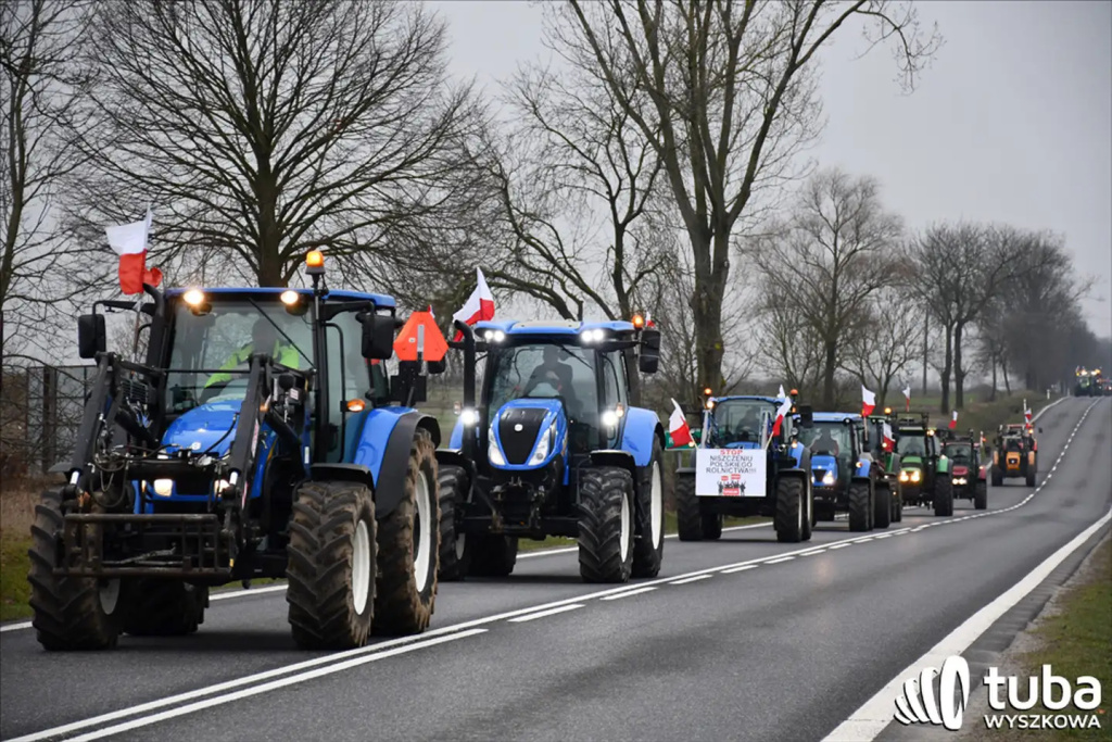 Protest rolników. 