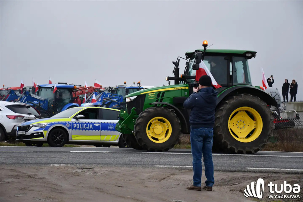 Protest rolników. 