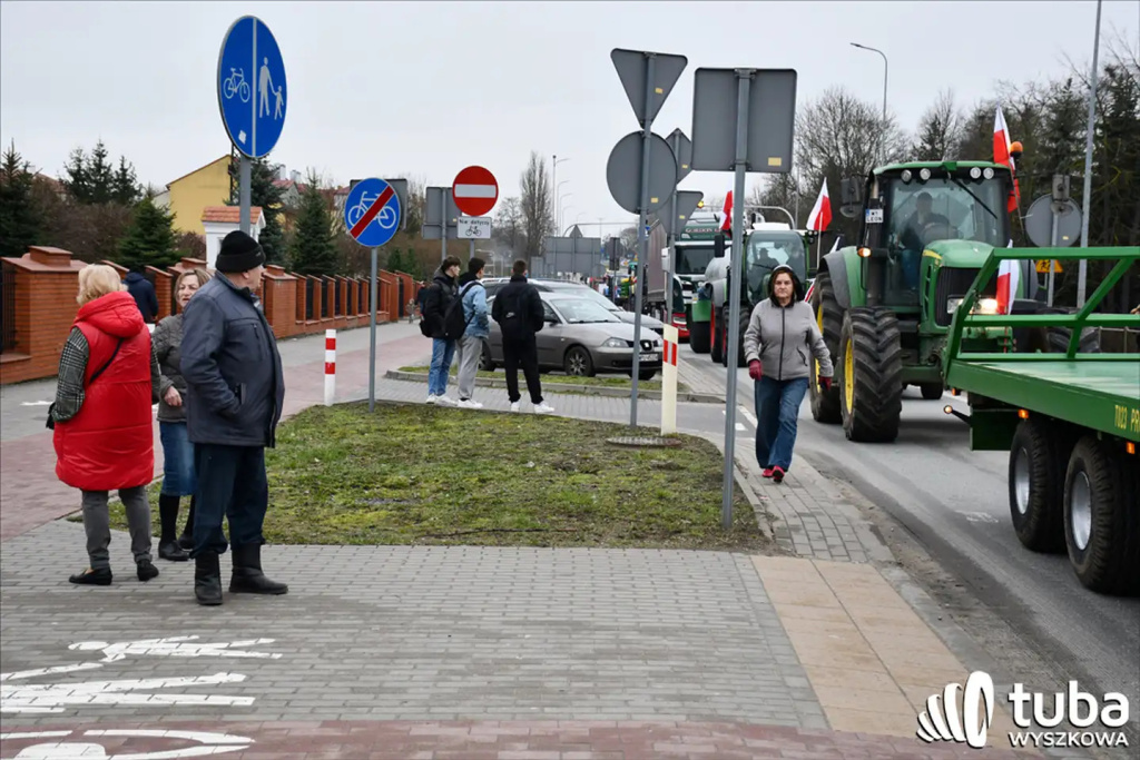 Protest rolników. 