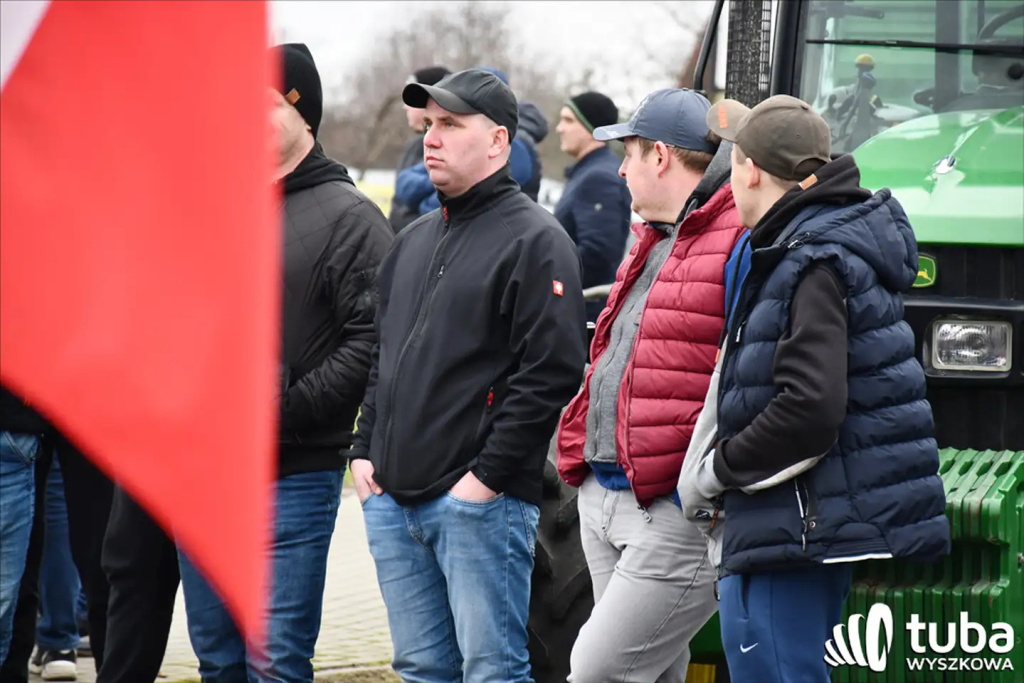 Protest rolników. 