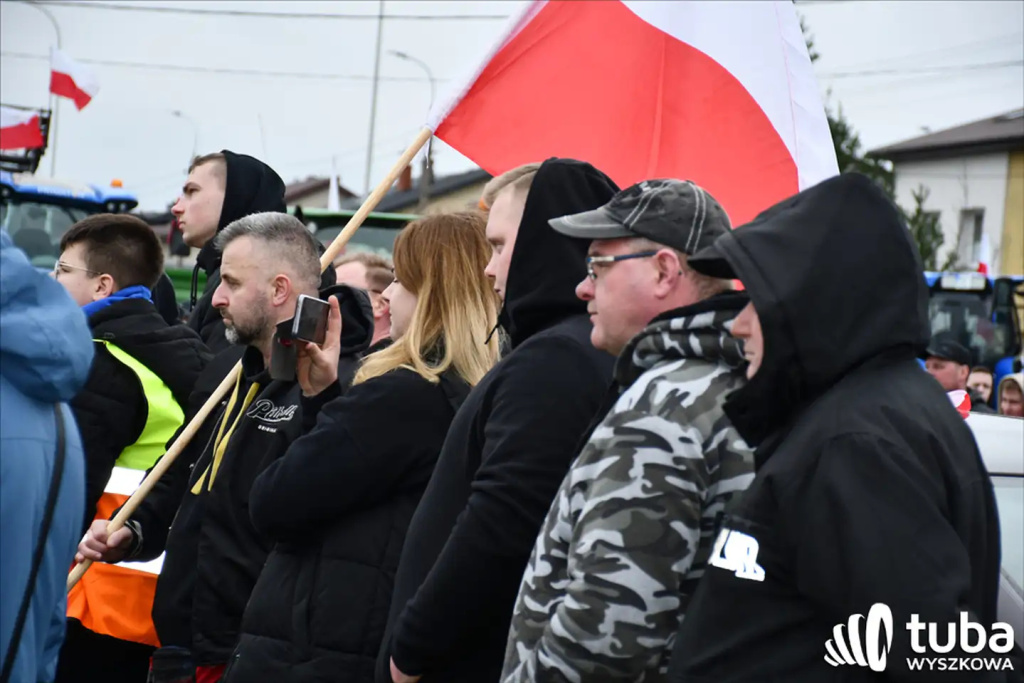 Protest rolników. 